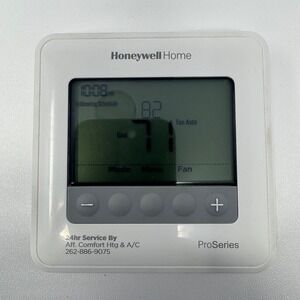 Honeywell Home ProSeries T6 Programmable Thermostat White Digital Display HVAC